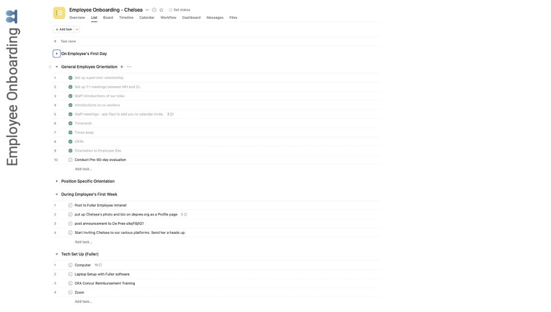 How I Use Asana to Manage My Organization’s Work and Teams