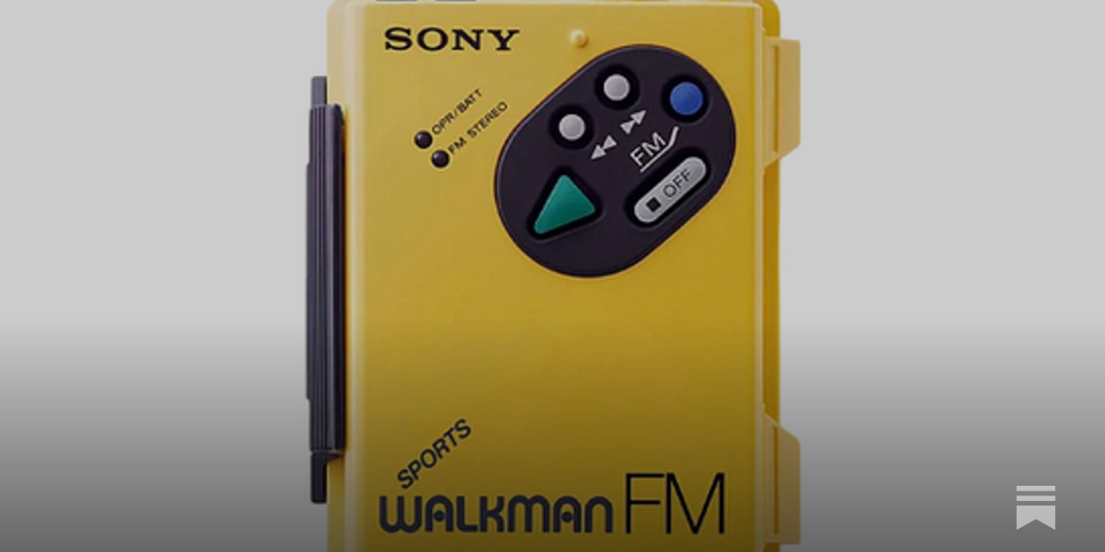 The Birth of the Sports Walkman - by ObsoleteSony