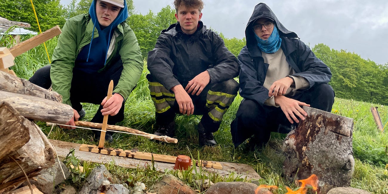 Retraite pour jeunes hommes 15 à 25 ans !