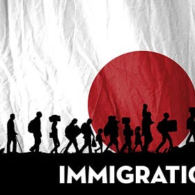 What happens if Japan takes in zero immigrants?
