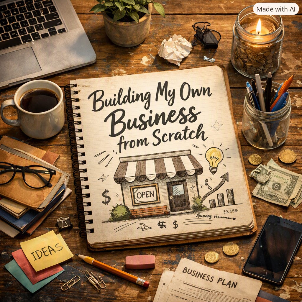 Creating My Own Business from Scratch - by Sage G. Delker