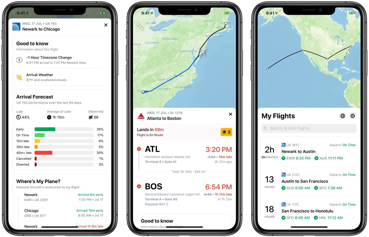 Flighty's Beautiful Design, Fast Push Notifications Make It One of the best  Flight-Tracking Apps on the App Store – The Sweet Setup