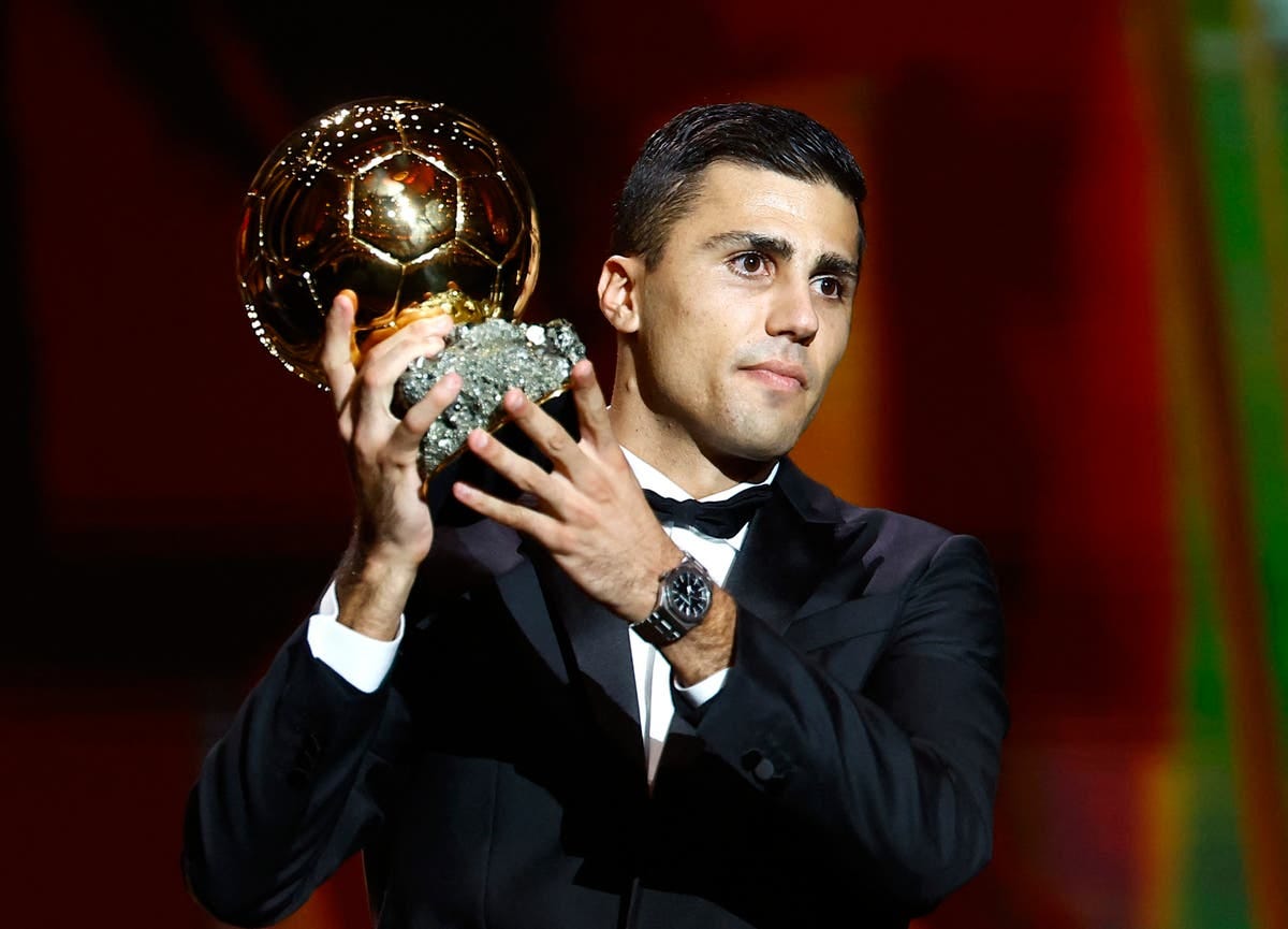 Ballon d'Or Awards LIVE: Aitana Bonmati wins Feminin award as Real Madrid  'boycott ceremony' and Rodri crowned | The Independent