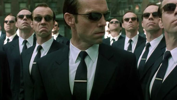 Agent Smith(s) from The Matrix (1999)