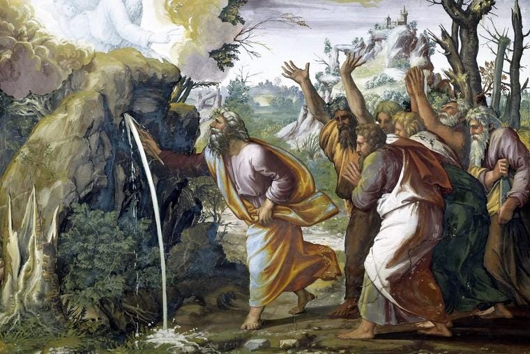 Why Did God Get Angry at Moses for Striking the Rock?| National Catholic  Register