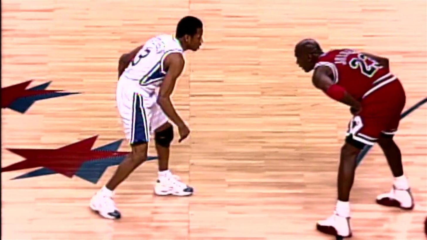 Today was the 20th anniversary of Allen Iverson's rookie crossover on Michael Jordan - NBC Sports Today was the 20th anniversary of Allen Iverson's rookie crossover on Michael Jordan - NBC Sports