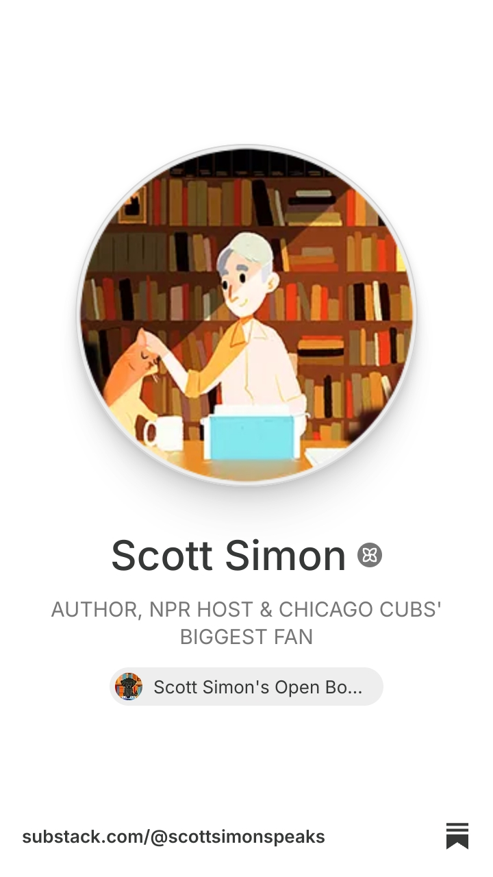 Scott Simon | Substack