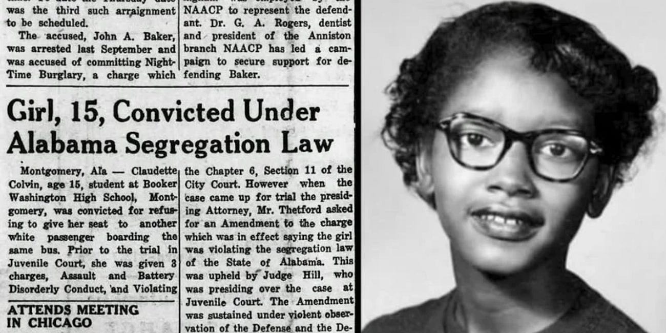 Claudette Colvin, a civil rights pioneer who refused to give up her seat on bus, has died