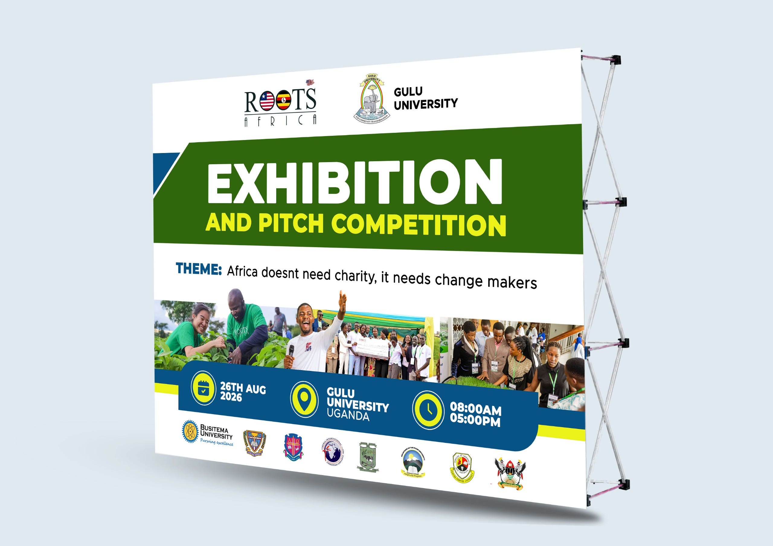 Have You Registered To Join Us Yet? Tomorrow: Join Roots Africa Live from Gulu University From Where Ever You Are In The World.