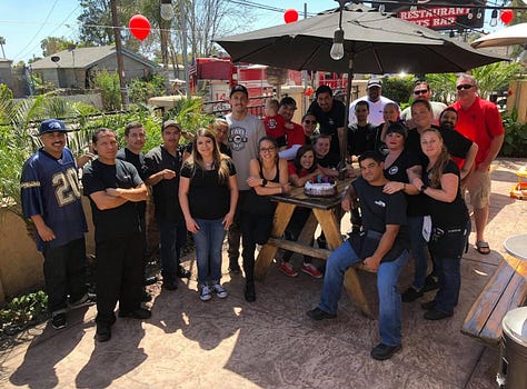 Cali BBQ celebrates its anniversary on April 20. It was founded in 2008.