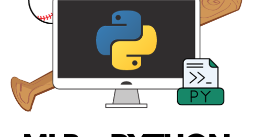 MLB + Python Learning Course - by Jon A