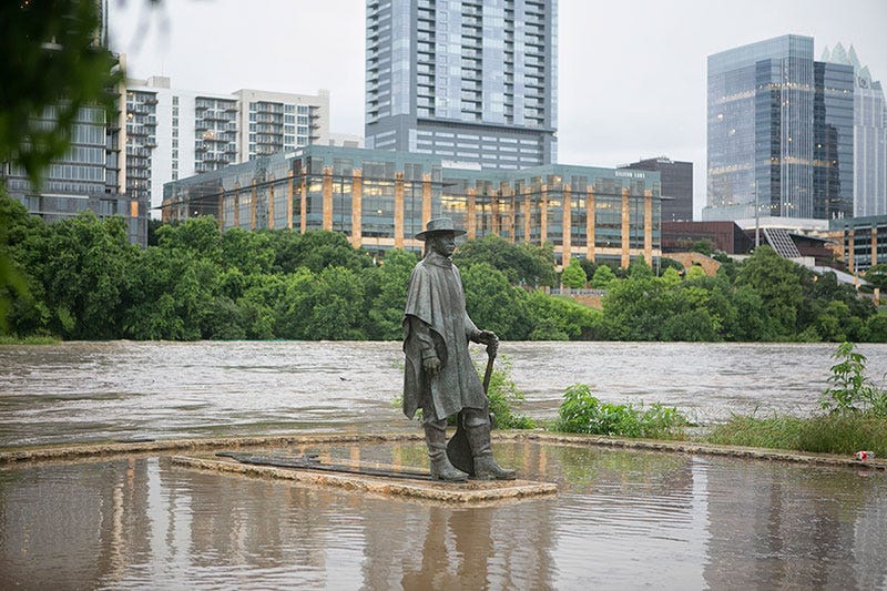 Stevie Ray Vaughan Statue