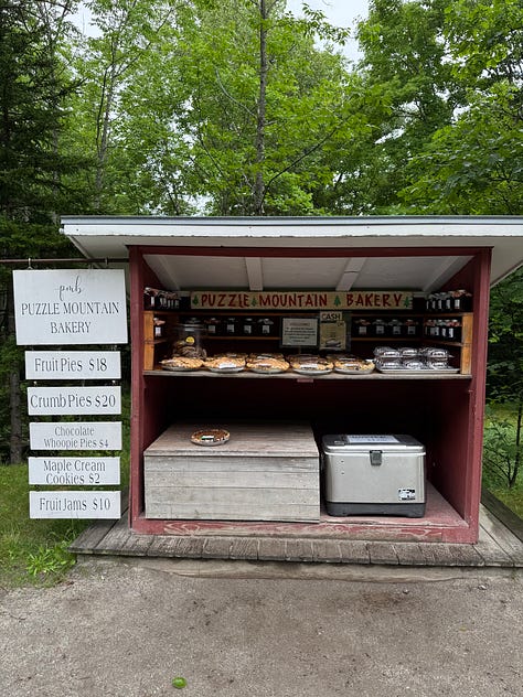 Maine Mineral and Gem Museum; Whoopie pie from Puzzle Mountain Bakery / Laura Motta, 2025