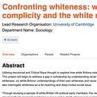 10 examples of "whiteness studies" funded by taxpayers