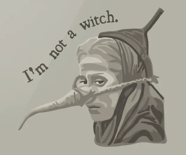 I'm not a witch.