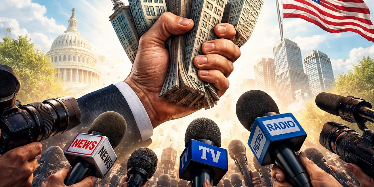 Silencing Dissent Without a Single Raid: The Billionaire Capture of America’s News