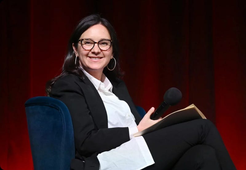 Portrait of Bari Weiss, founder of The Free Press
