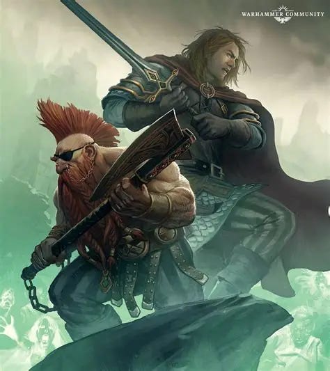 40 Years of Warhammer – Gotrek and Felix Make a Scene - Warhammer Community 40 Years of Warhammer – Gotrek and Felix Make a Scene - Warhammer Community