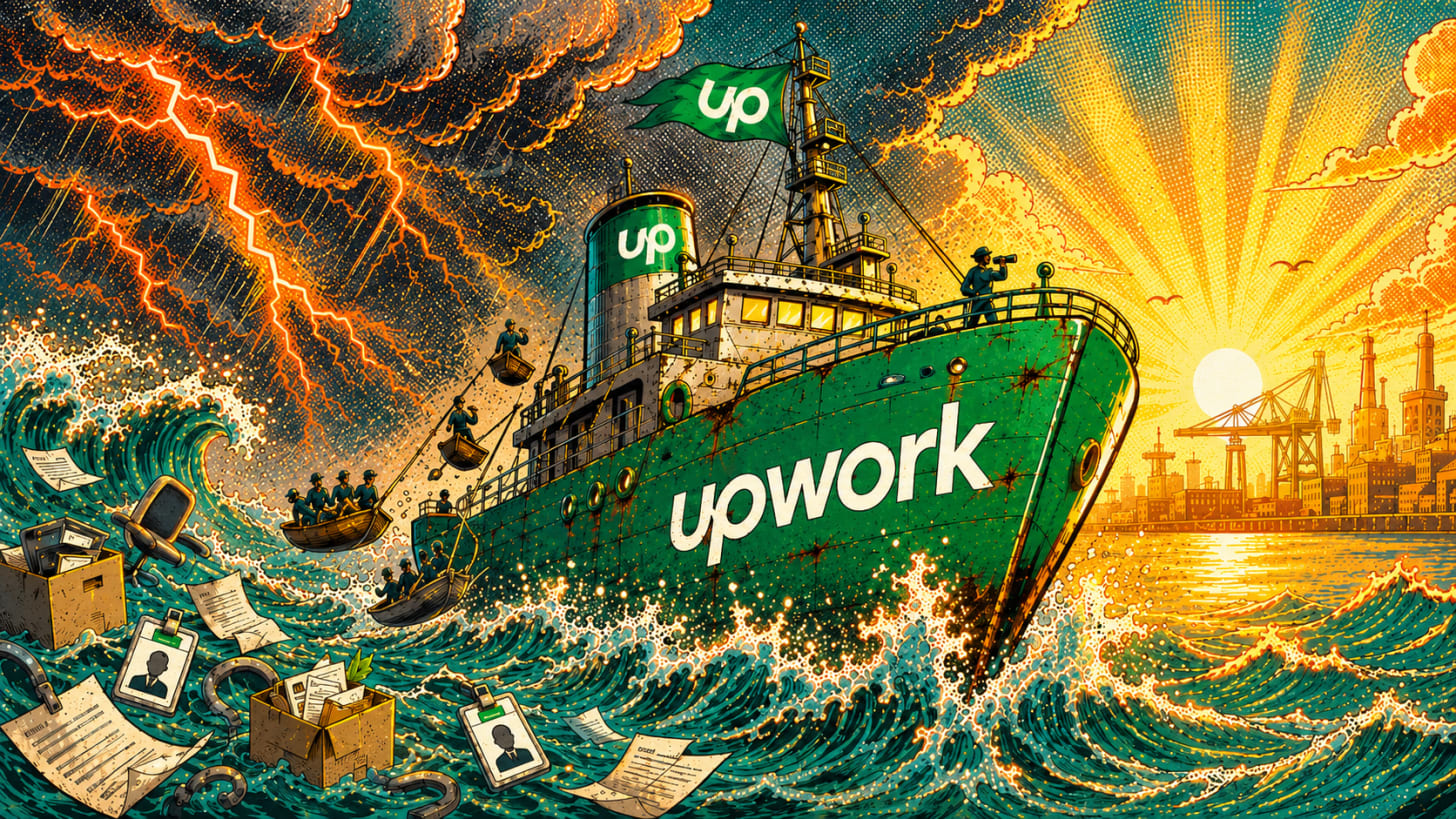 Upwork Aktie: Panik im Kurs, Geduld im Investment Case