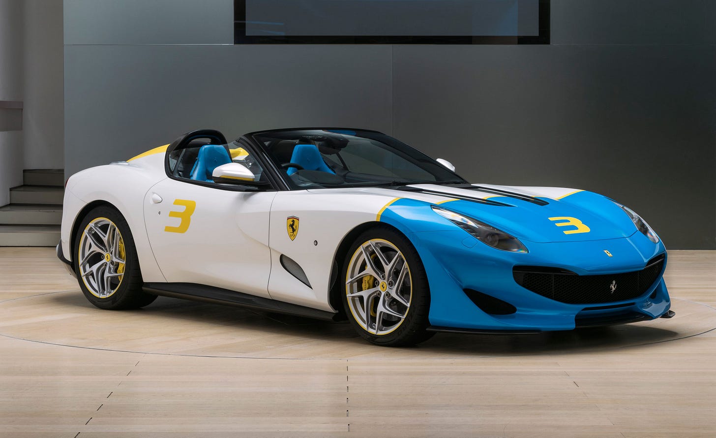 This Ferrari SP3JC Is a Customized F12tdf