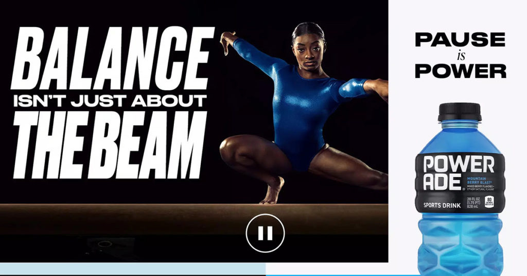 Powerade Encourages Star Athletes to 'Pause'