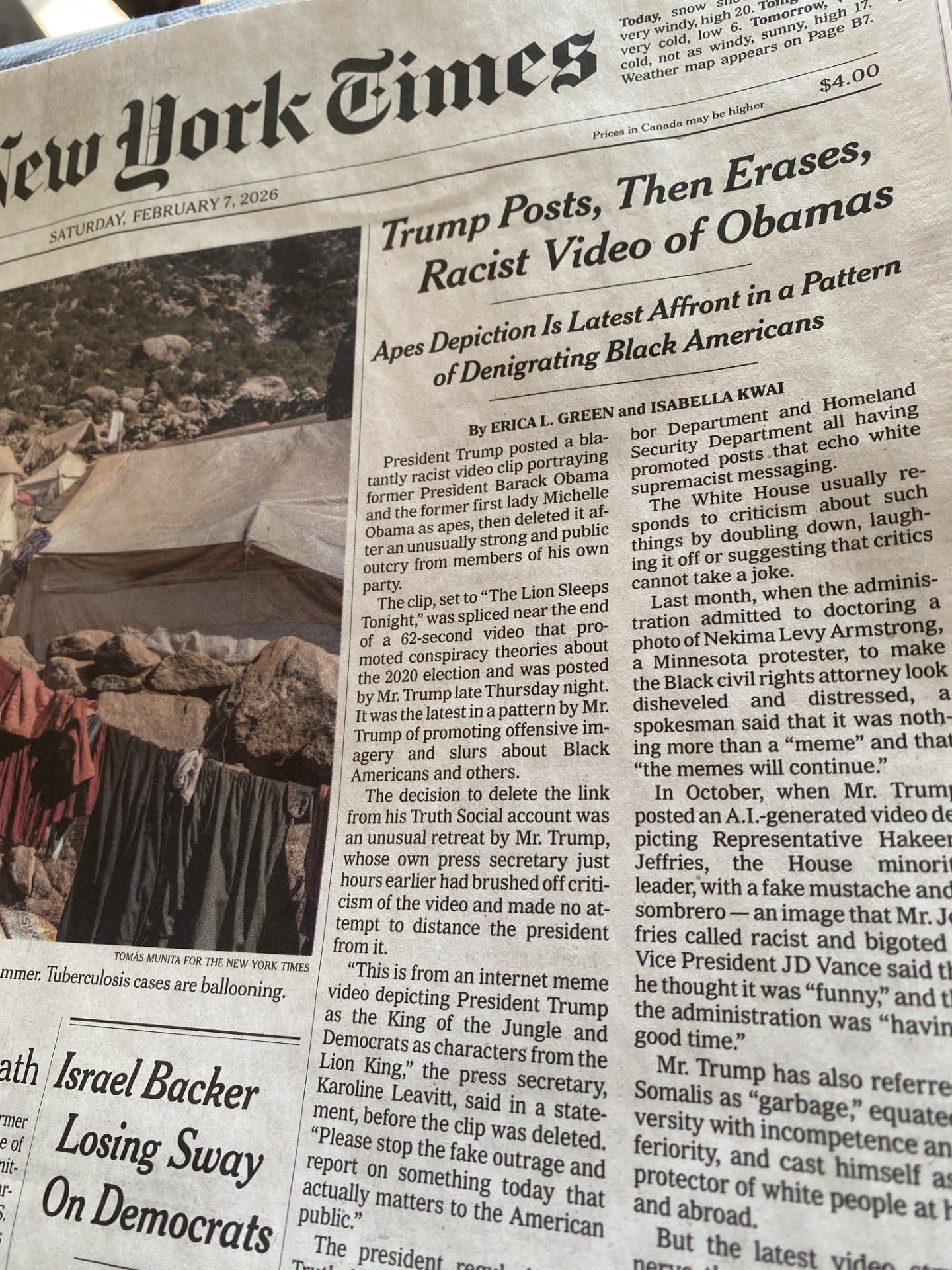 Yes! THIS is how it's done, New York Times