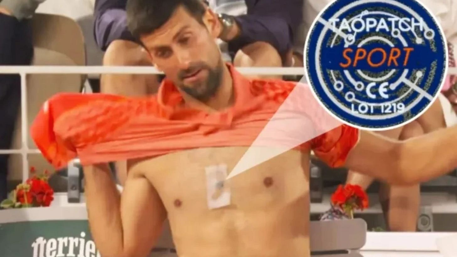 Novak Djokovic wins French Open with his 'nanotech' patch, but what is it? Novak Djokovic wins French Open with his 'nanotech' patch, but what is it?