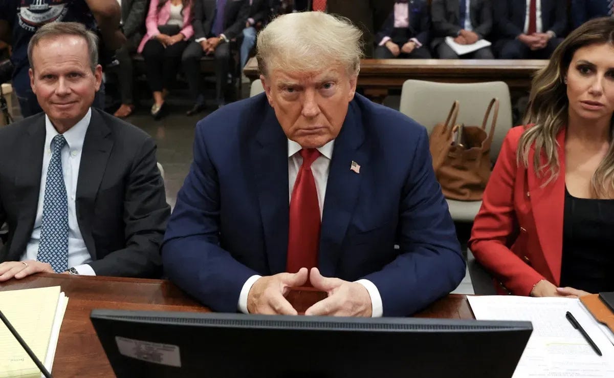 The Fading Force: Has Trump Lost His Edge in His Court-Defying Visual Strategy?