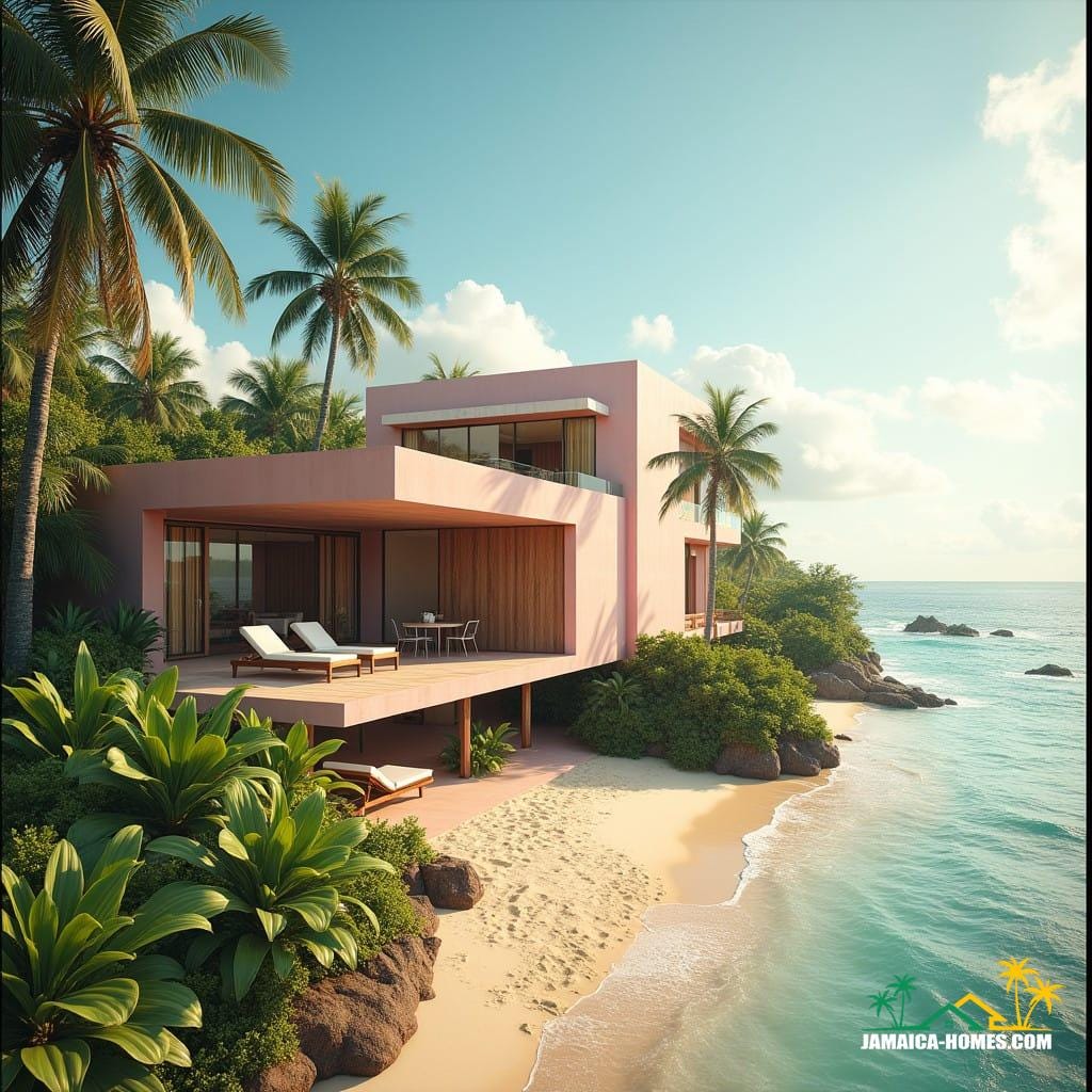 The "Tropical Harmony Residence" embodies the seamless integration of modern minimalist design with the natural beauty of a coastal environment. This architectural masterpiece strikes a balance between contemporary sophistication and the serene warmth of tropical living.
