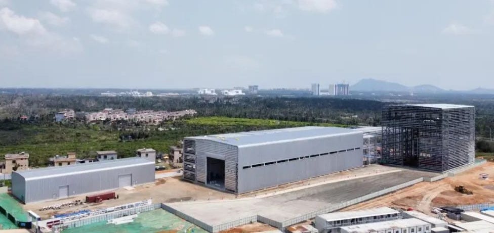 iSpace’s Hainan facility under construction in March.
