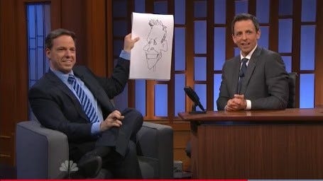 May be an image of 2 people, television, newsroom and text