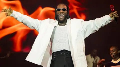 Getty Images Burna Boy performing onstage