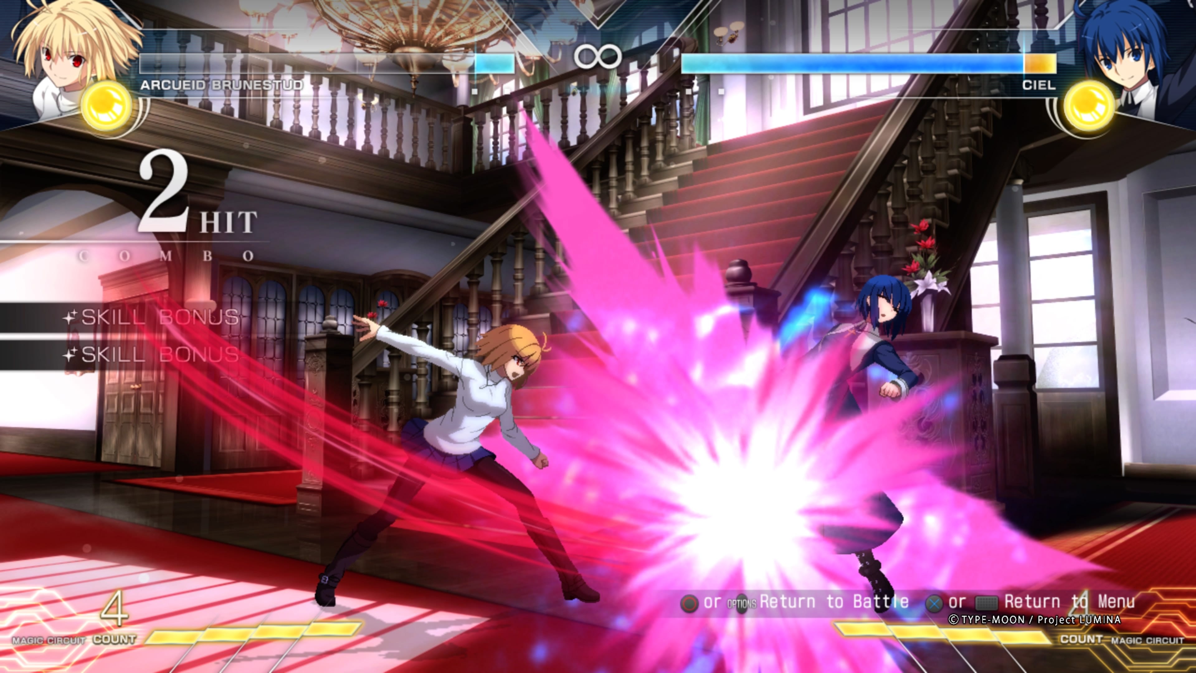 TYPE-MOON MELTY BLOOD Re・ACT Final Tuned Melty Blood Re-Act Opening (no Len narration) - YouTube