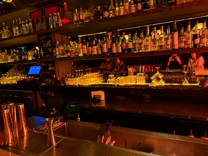 Cocktail and bar, Hanky Panky, Mexico City