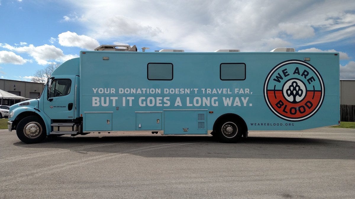 We Are Blood seeking funds for new mobile blood donation bus | Community  Impact