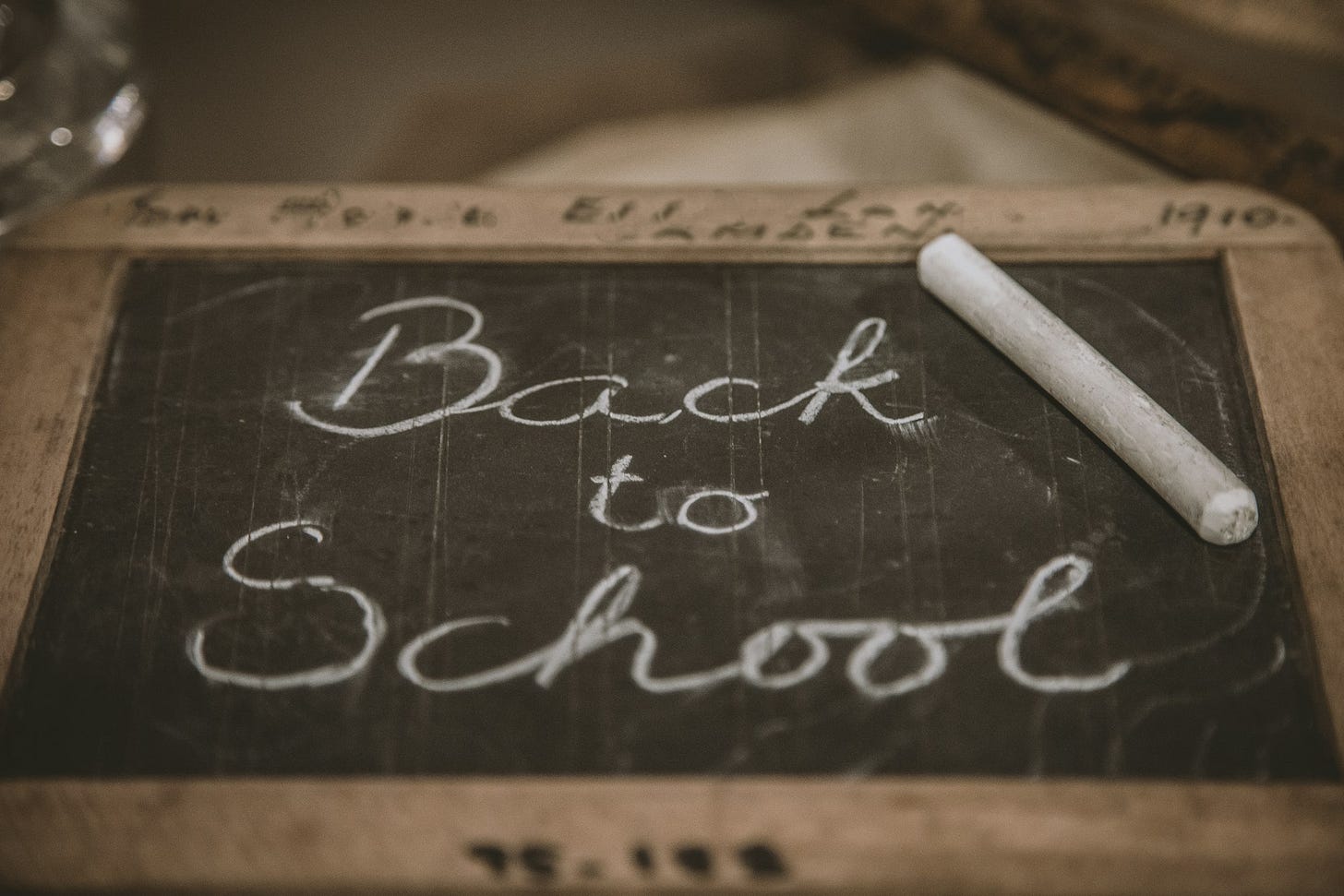 Back to School chalk Back to School chalk