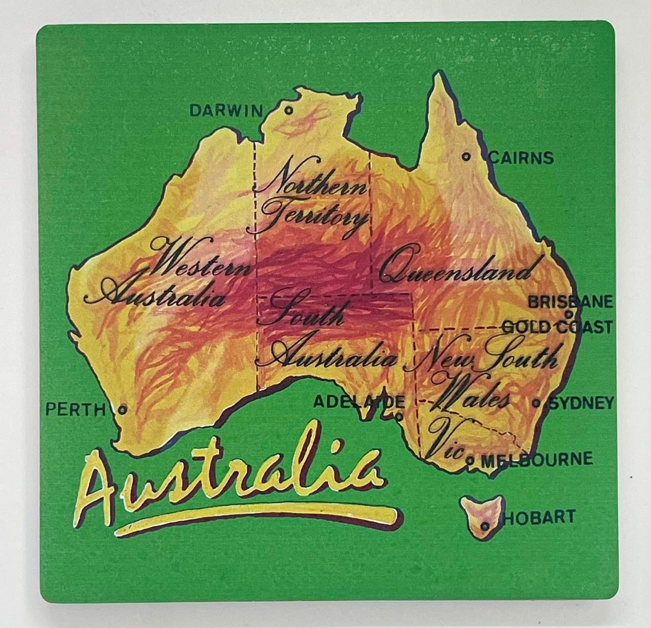 Australian Map - Australian Tourist Souvenirs