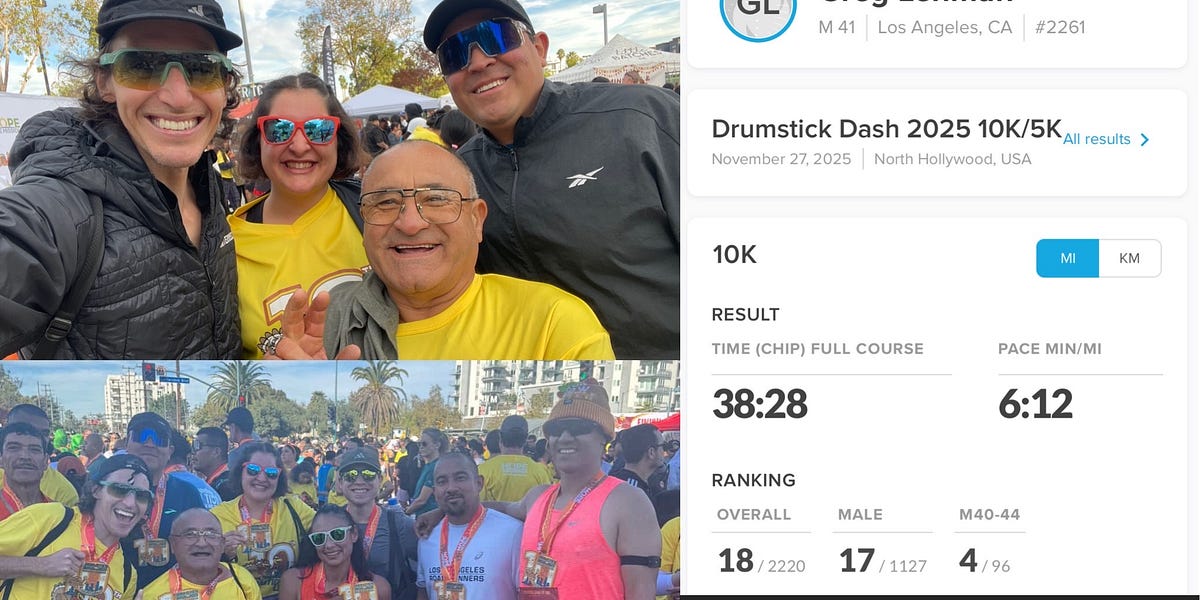 Huge hugs & high-5s to everyone on the team @ Hope the Mission and Drumstick Dash LA...