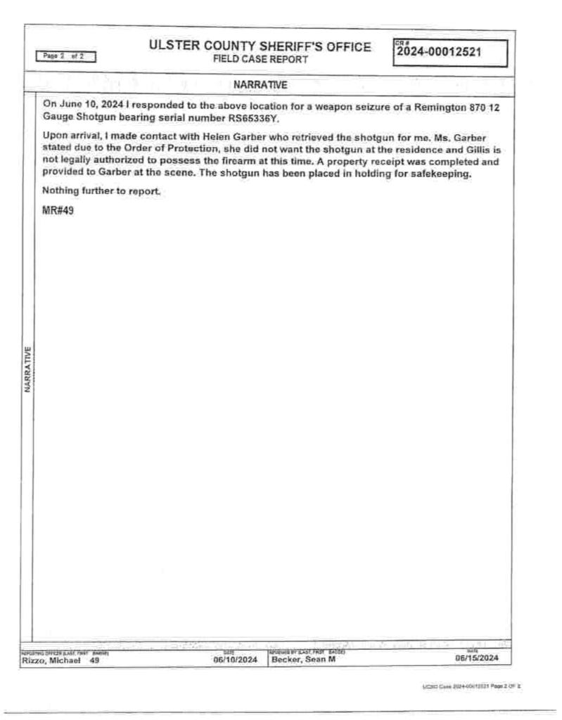 Ulster Family Court Ambush: Helen Garber faces secret contempt hearing, false abuse claims, missing testimony, and altered transcripts.