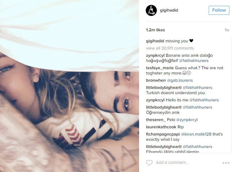 gigi hadid on taylor swift calvin harris break up 2016 gigi hadid on taylor swift calvin harris break up 2016