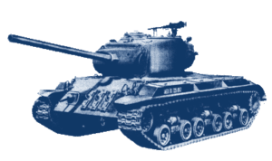 A generic U.S. World War II tank, a derivate o... A generic U.S. World War II tank, a derivate o...