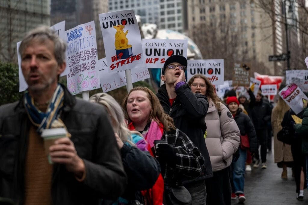 Funcionários da Condé Nast ameaçam greve antes do Met Gala