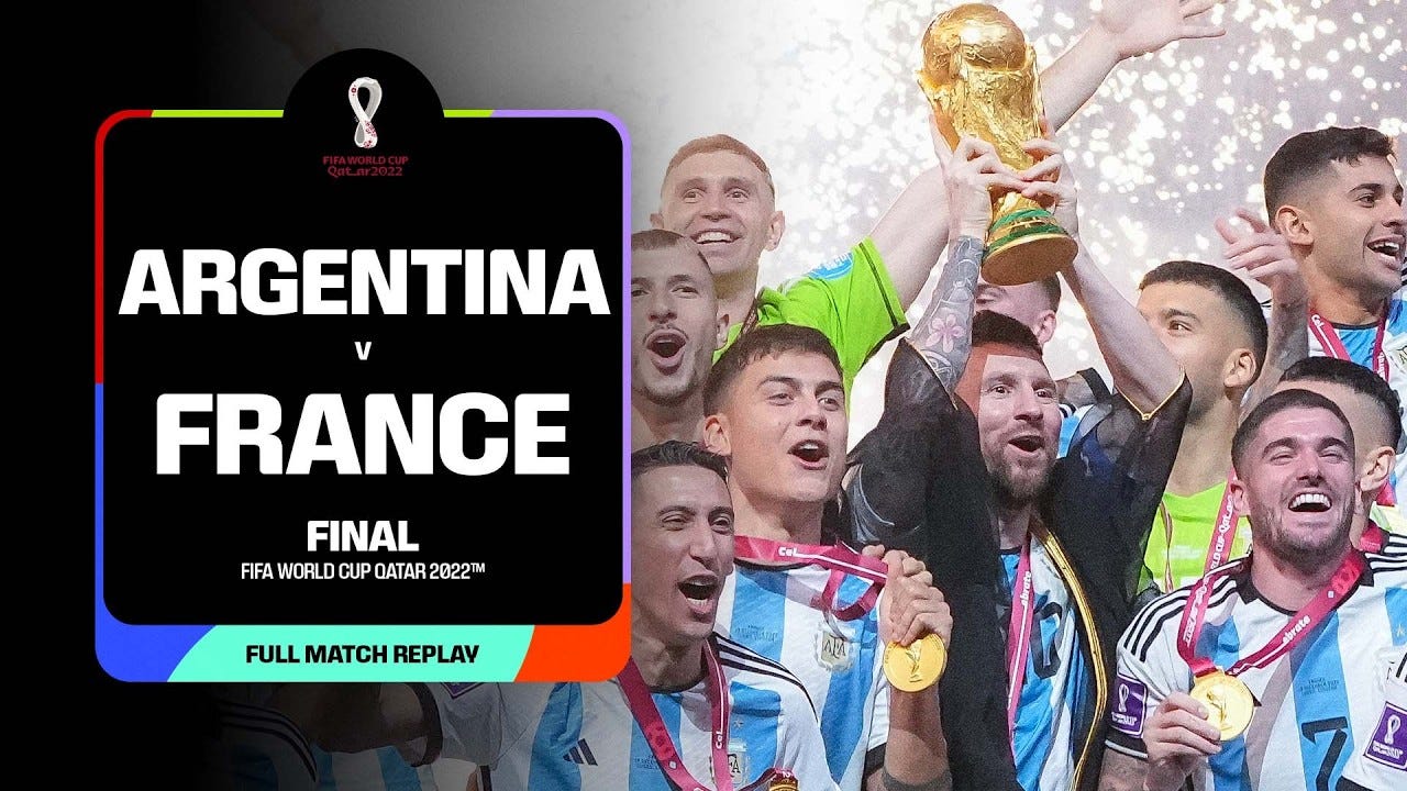FULL MATCH: Argentina v France | 2022 FIFA World Cup Final