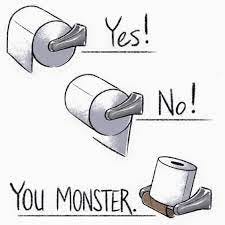 Breeding & Day, Inc. - Under or over? What is your take on the correct way  to hang toilet paper? #Vote #Comment | Facebook