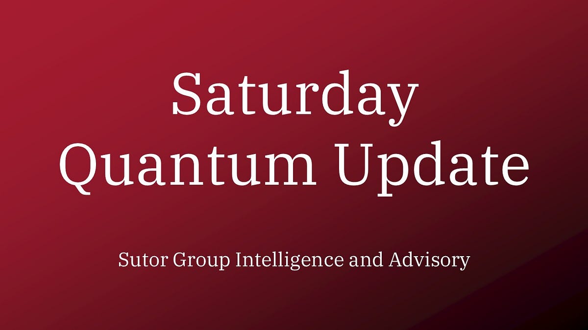 Daily Quantum Update for Saturday, January 24, 2026