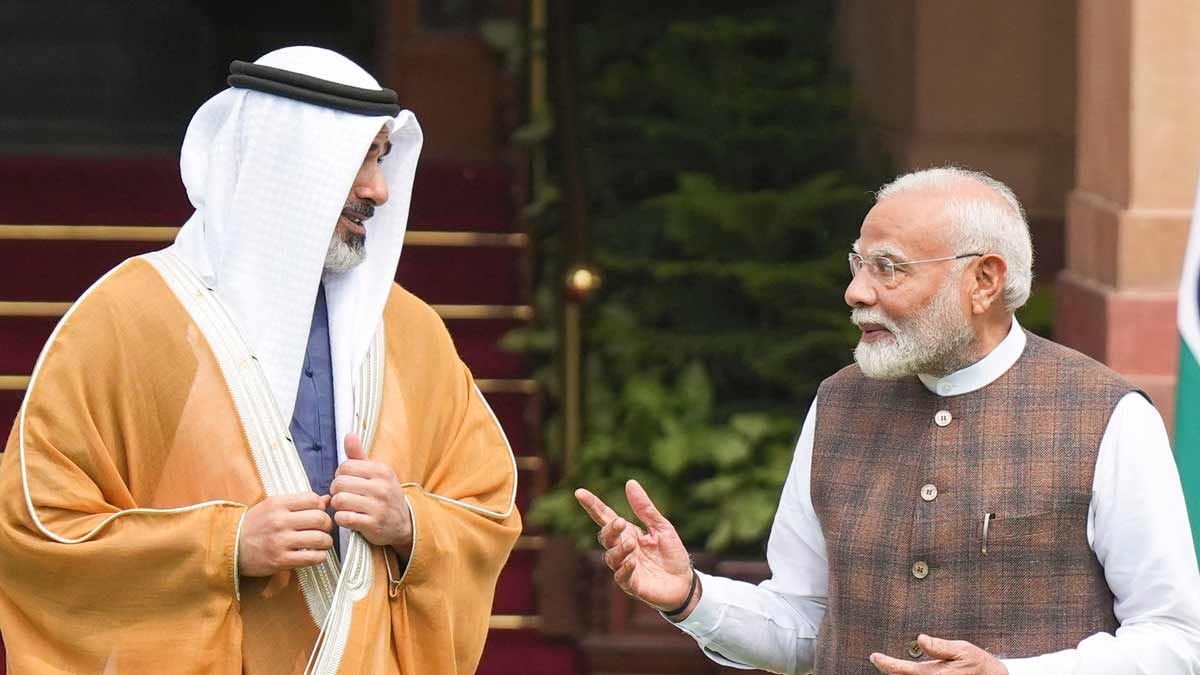Modi in UAE Modi in UAE