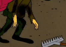 Sideshow Bob Stepping On Rakes GIFs | Tenor
