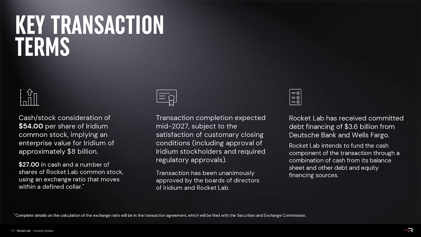 Key Transaction Terms slide