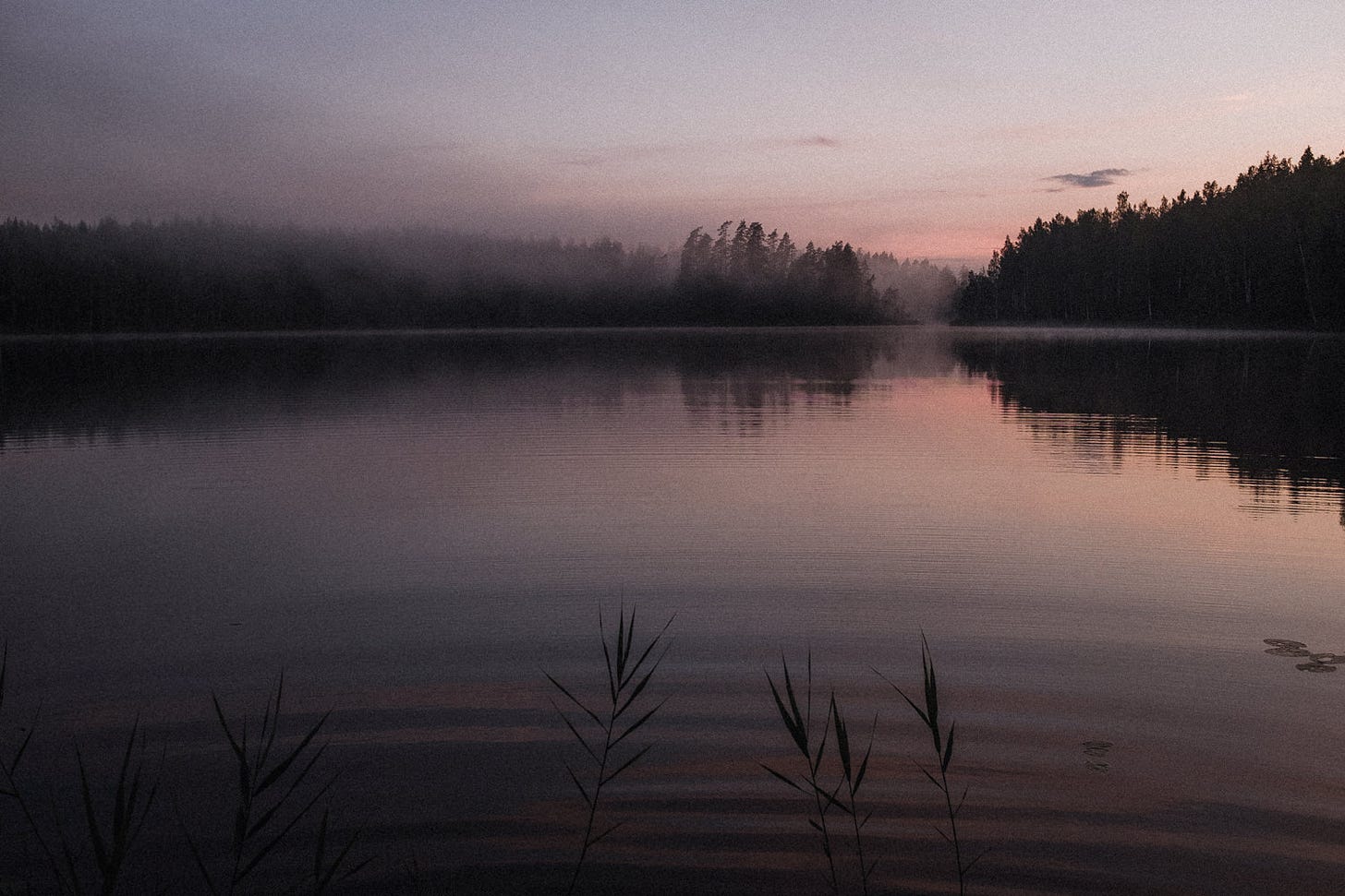 summer cottage in finland with a lake view
