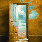 at the threshold